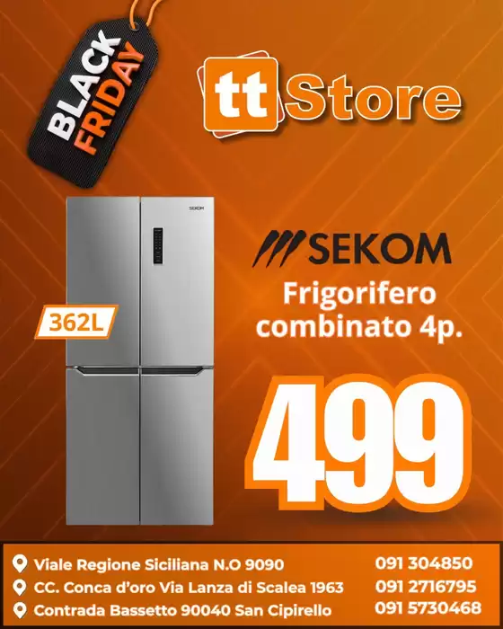 Volantino TT Store | Frigorifero combinato 4p | 2025-11-04T00:00:00.000Z - 2025-11-30T00:00:00.000Z