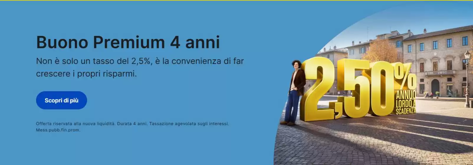 Volantino Poste Italiane a Ascoli Piceno | 2,50% | 2025-11-04T00:00:00.000Z - 2025-12-02T00:00:00.000Z