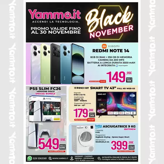 Volantino Yammo a Campobasso | Black Novembre | 2025-11-04T00:00:00.000Z - 2025-11-30T00:00:00.000Z