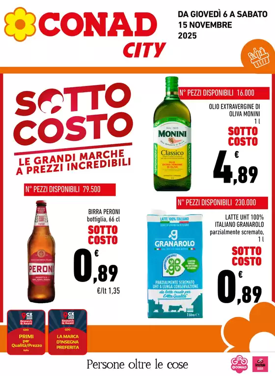 Volantino Conad City a Montauro | SOTTOCOSTO | 2025-11-06T00:00:00.000Z - 2025-11-15T00:00:00.000Z