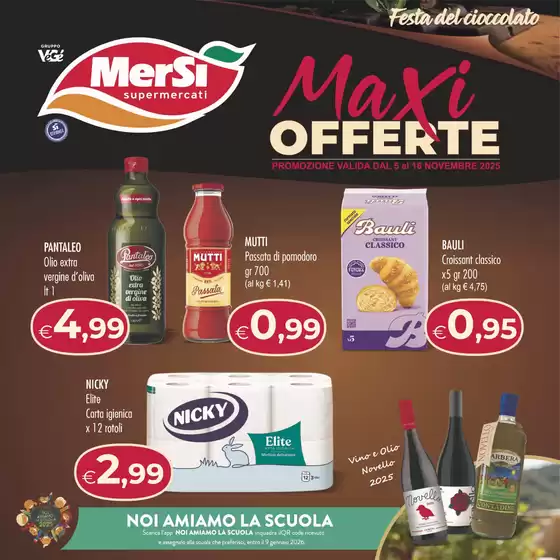 Volantino Mersì a Bussi sul Tirino | Maxi Offerte | 2025-11-05T00:00:00.000Z - 2025-11-16T00:00:00.000Z