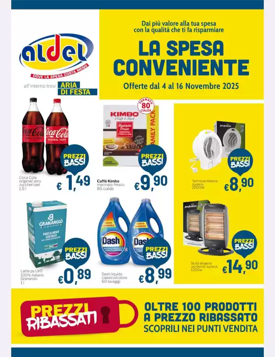 Volantino Aldel Discount | La spesa conveniente | 2025-11-04T00:00:00.000Z - 2025-11-16T00:00:00.000Z