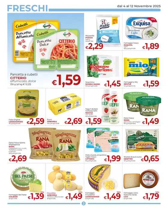 Promozione dal 4 al 12 Novembre 2025