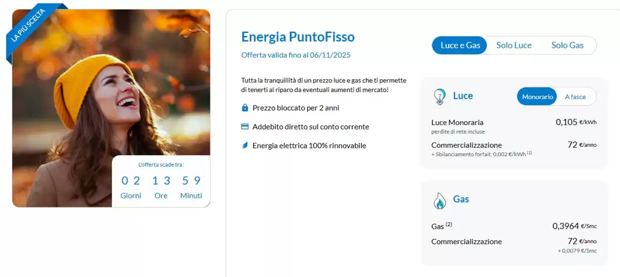 Volantino Engie a Rosignano Marittimo | Energia puntofisso | 2025-11-04T00:00:00.000Z - 2025-11-06T00:00:00.000Z