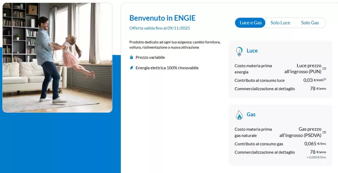 Volantino Engie a Rosignano Marittimo | Benvenuto in engie | 2025-11-04T00:00:00.000Z - 2025-11-09T00:00:00.000Z