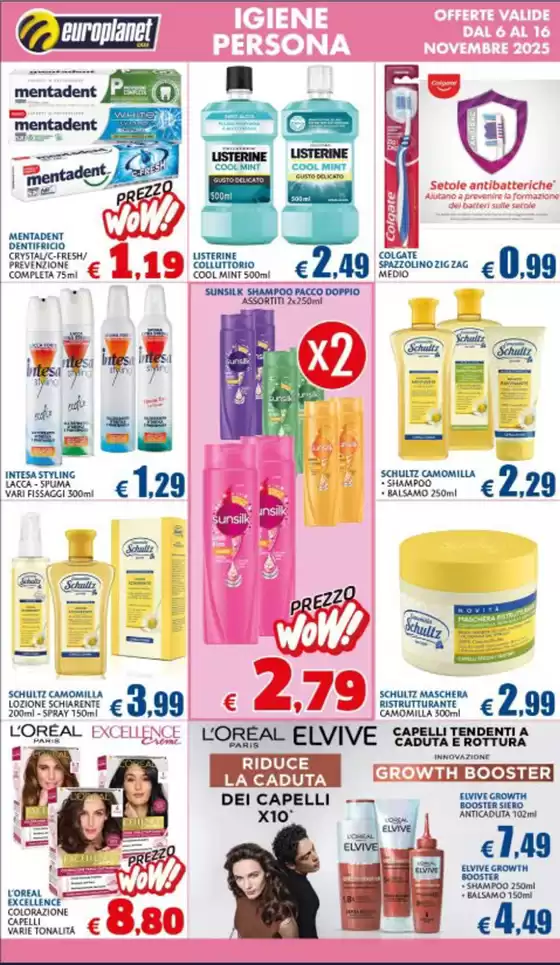 Dal 6 al 16 Novembre 