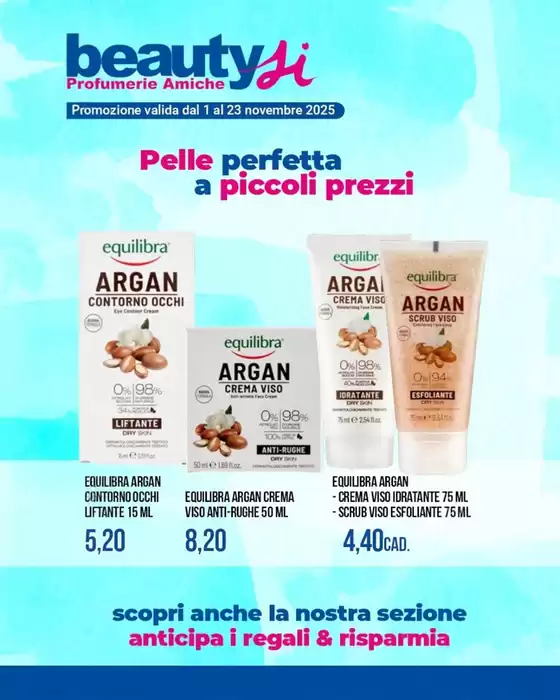 Volantino Beauty Si a Poiana Maggiore | Pelle perfetta a piccoli prezzi | 2025-11-01T00:00:00.000Z - 2025-11-23T00:00:00.000Z