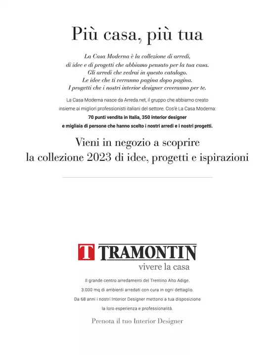 Offerte Tramontin Arredamento