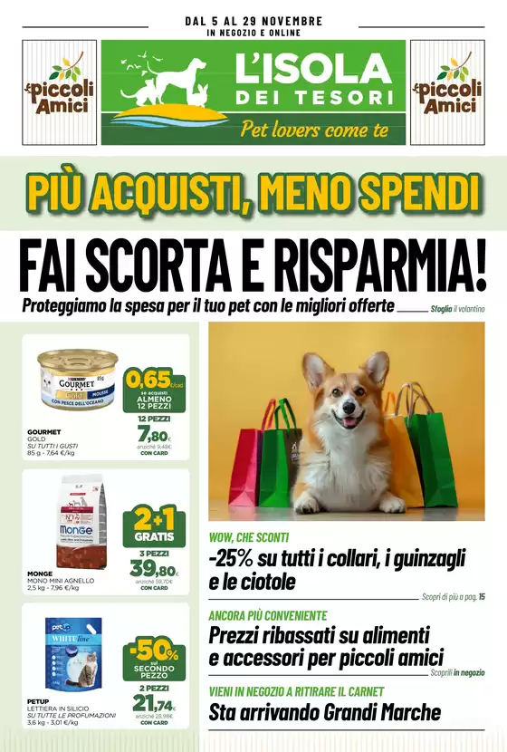 Fai scorta e risparmia!