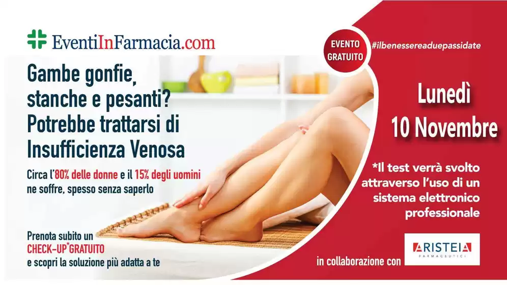 Volantino Farmacia Saggio | Lunedi 10 Novembre | 2025-11-10T00:00:00.000Z - 2025-11-10T00:00:00.000Z