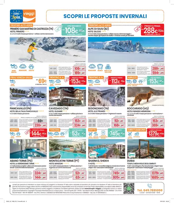Volantino Eurospin Viaggi a Alessandria | Scopri le proposte invernali  | 2025-11-04T00:00:00.000Z - 2025-11-18T00:00:00.000Z