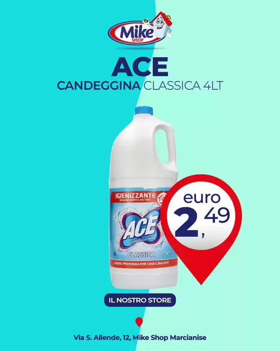 Volantino Mike Shop a Vipiteno | ACE | 2025-11-05T00:00:00.000Z - 2025-11-05T00:00:00.000Z