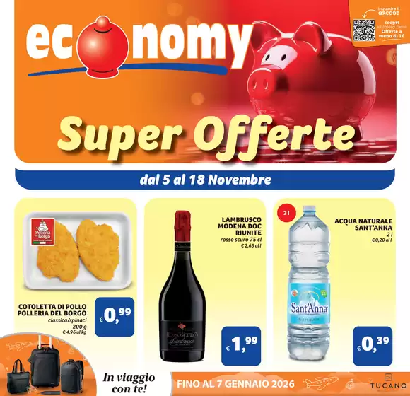 Volantino Economy a Salerno | Super Offerte | 2025-11-05T00:00:00.000Z - 2025-11-18T00:00:00.000Z