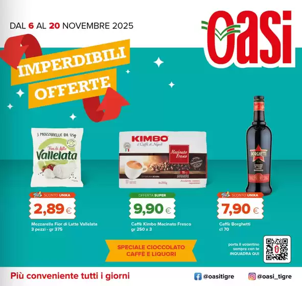 Volantino Oasi | Imperdibili offerte | 2025-11-06T00:00:00.000Z - 2025-11-20T00:00:00.000Z
