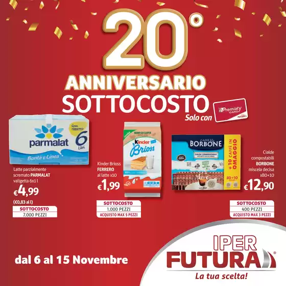 Volantino Iper Futura a Otranto | SOTTOCOSTO | 2025-11-06T00:00:00.000Z - 2025-11-15T00:00:00.000Z