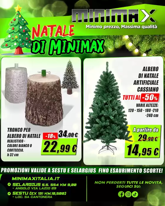 Volantino Minimax a Roma | Natale | 2025-11-05T00:00:00.000Z - 2025-12-25T00:00:00.000Z