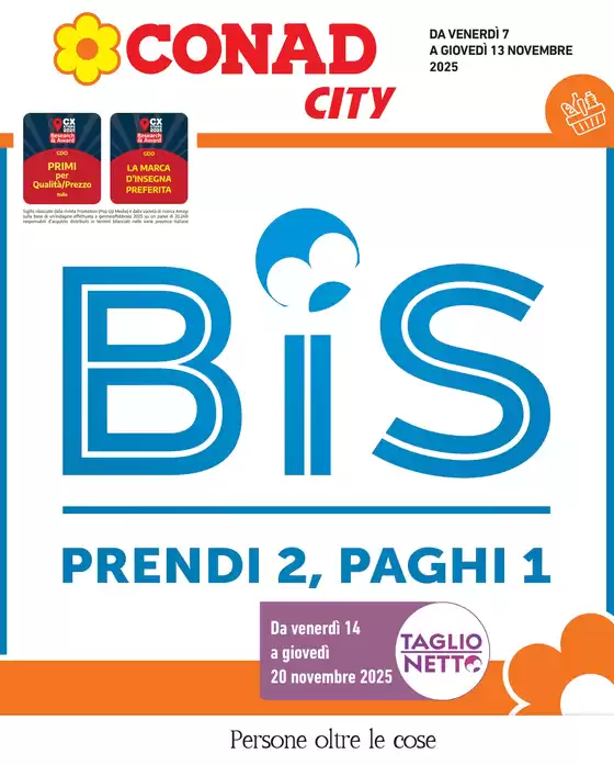 BIS Prendi 2, paghi 1