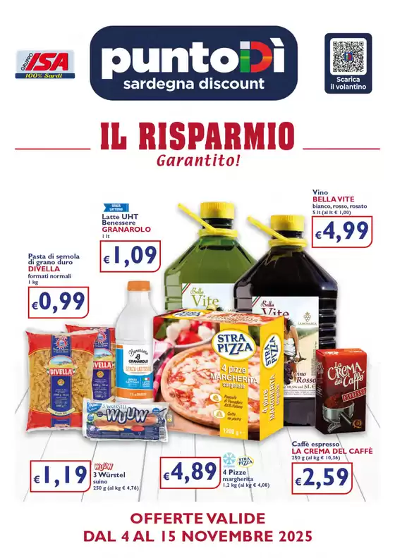 Volantino PuntoDì a Poggibonsi | Il risparmio garantito! | 2025-11-05T00:00:00.000Z - 2025-11-15T00:00:00.000Z