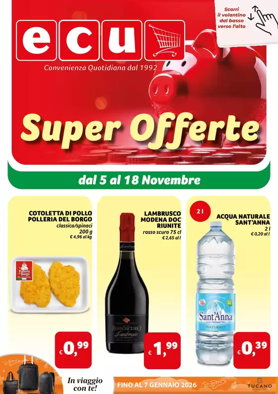 Volantino Ecu a Poggibonsi | Super offerte | 2025-11-05T00:00:00.000Z - 2025-11-18T00:00:00.000Z