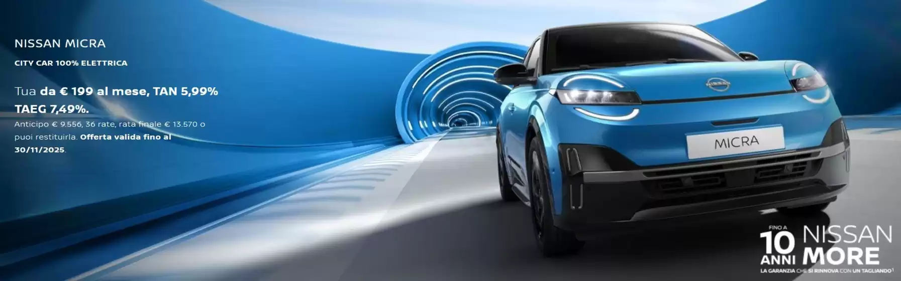 Volantino Nissan a Capena | Nissan micra | 2025-11-05T00:00:00.000Z - 2025-11-30T00:00:00.000Z