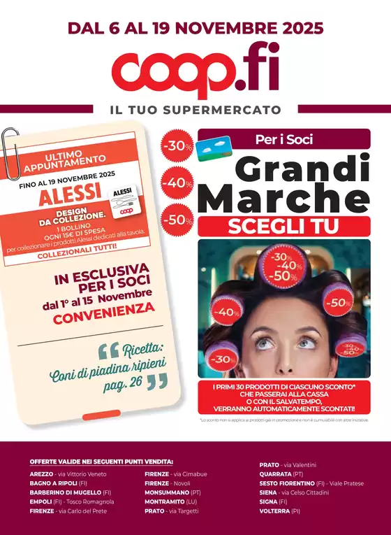 Volantino Coop a Arbus | DAL 6 AL 19 NOVEMBRE 2025 | 2025-11-06T00:00:00.000Z - 2025-11-19T00:00:00.000Z