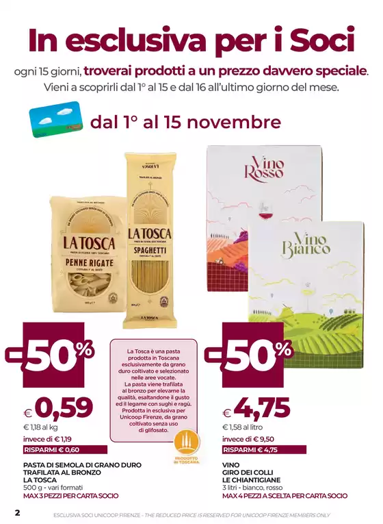 DAL 6 AL 19 NOVEMBRE 2025