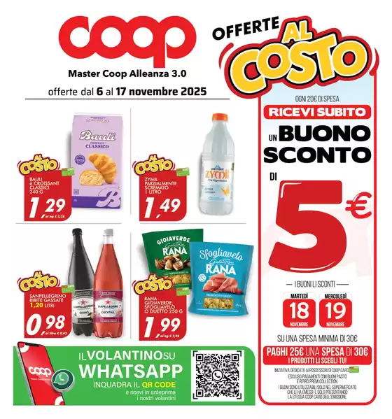 Volantino Coop a Ionadi | Al costo | 2025-11-06T00:00:00.000Z - 2025-11-17T00:00:00.000Z