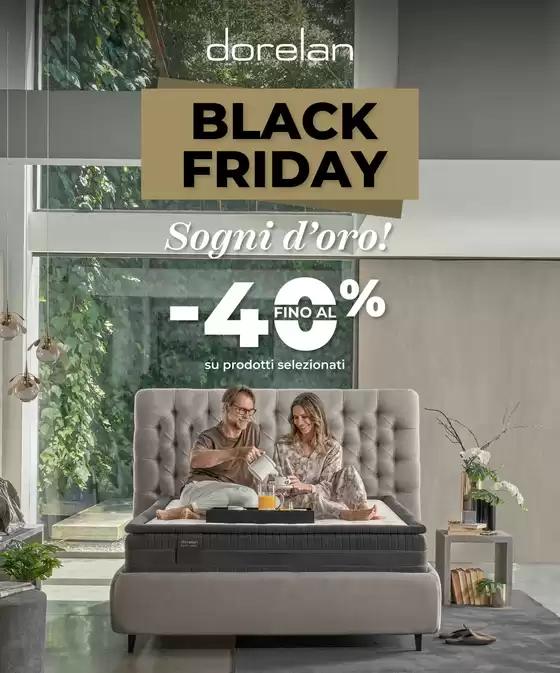 Volantino Dorelan a Urbana | Black Friday - Sogni d'oro! | 2025-11-10T00:00:00.000Z - 2025-12-07T00:00:00.000Z