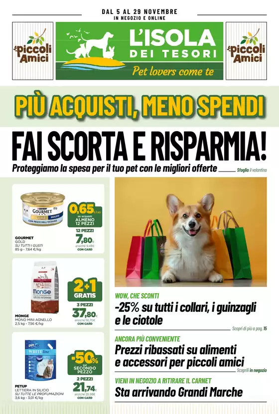 Fai scorta e risparmia!