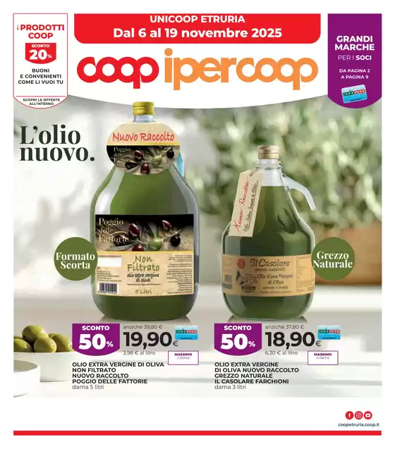 Dal 6 al 19 novembre 2025