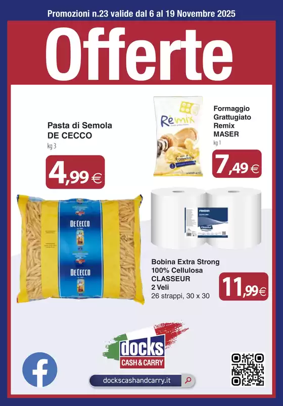 Volantino Docks Cash&Carry | Offerte | 2025-11-06T00:00:00.000Z - 2025-11-19T00:00:00.000Z