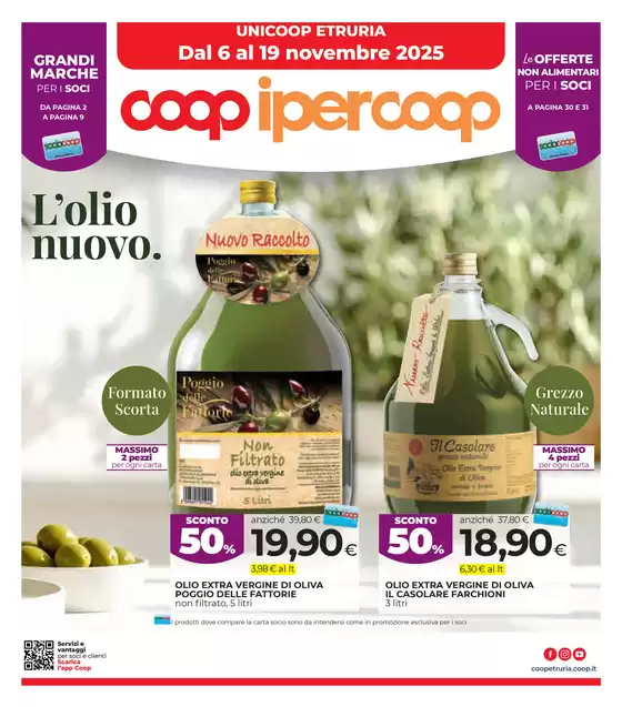 Dal 6 al 19 novembre 2025