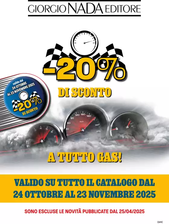 Volantino Ubik | A tutto gas! | 2025-10-24T00:00:00.000Z - 2025-11-23T00:00:00.000Z