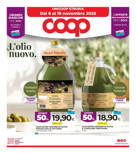 Dal 6 al 19 novembre 2025