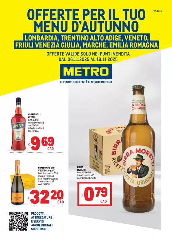 Volantino Metro a Santa Marinella | Offerte Menù d'Autunno - Area 1 | 2025-11-06T00:00:00.000Z - 2025-11-19T00:00:00.000Z