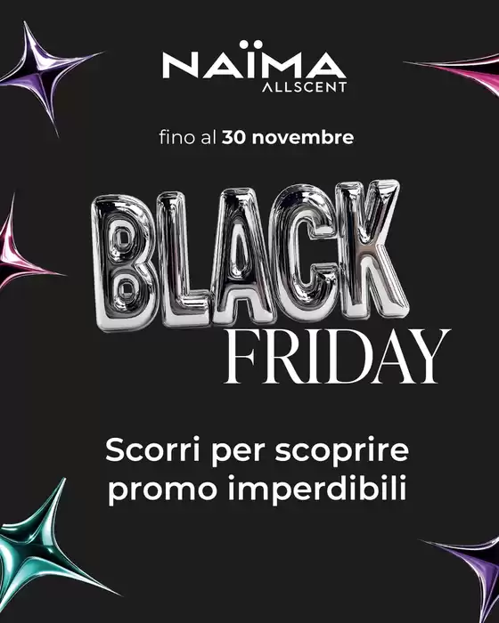 Volantino Allscent a Lecce | Black friday | 2025-11-06T00:00:00.000Z - 2025-11-30T00:00:00.000Z
