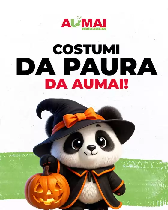 Volantino Aumai Market a Prato | Costumi da paura da aumai! | 2025-11-06T00:00:00.000Z - 2025-11-30T00:00:00.000Z