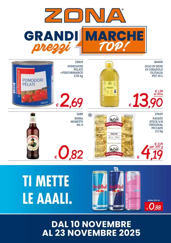 Volantino ZONA a Bairo | Grandi prezzi | 2025-11-10T00:00:00.000Z - 2025-11-23T00:00:00.000Z