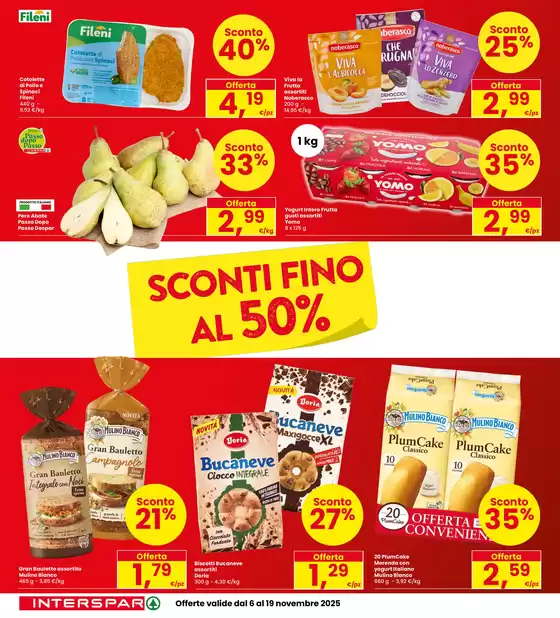 Sconti fino al 50%