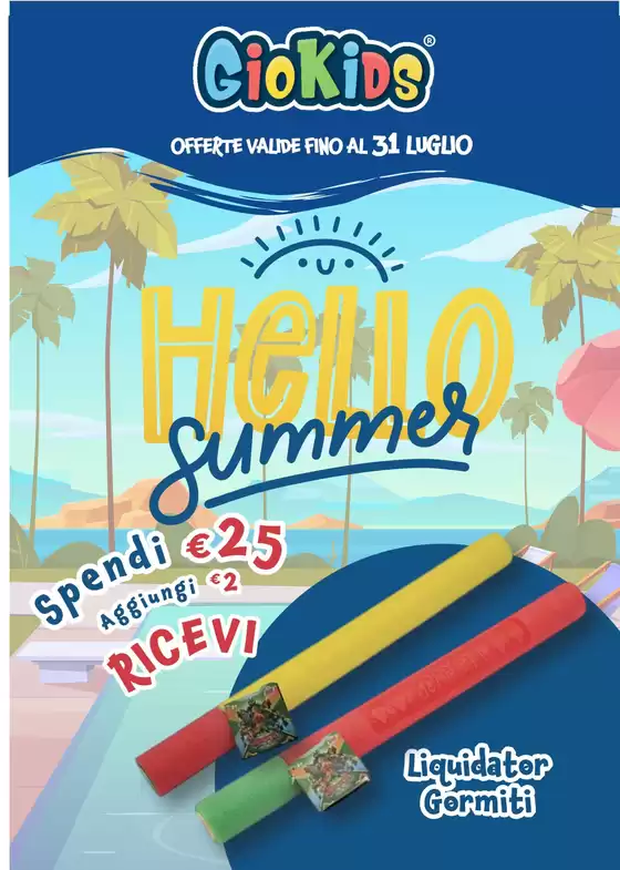 Volantino Giokids a Conegliano | Grande offerta per tutti i clienti | 2025-11-07T00:00:00.000Z - 2025-11-21T00:00:00.000Z