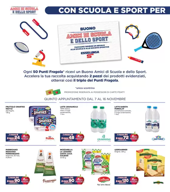 Volantino Esselunga a Ragusa | Raccolta Punti Fragola | 2025-11-07T00:00:00.000Z - 2025-11-16T00:00:00.000Z