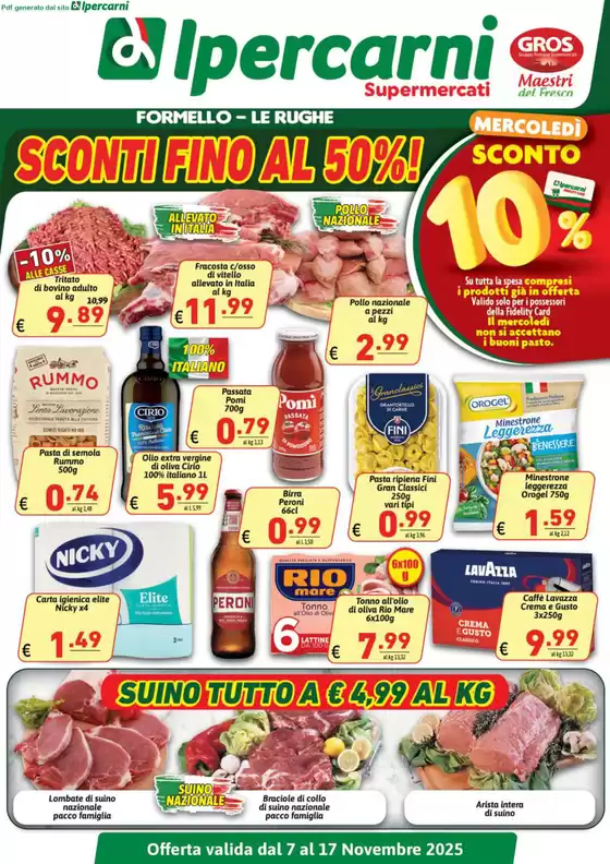 Sconti fino al 50%!