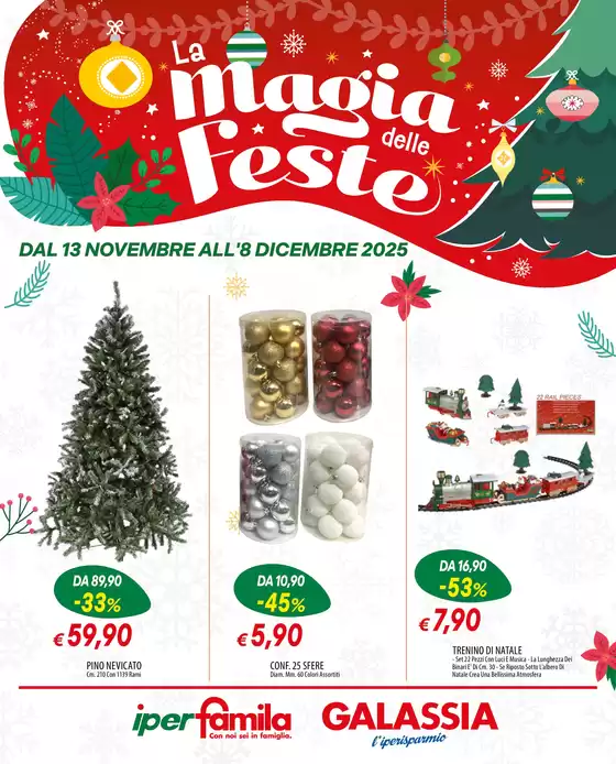 Volantino Iperfamila | La magia della festa | 2025-11-13T00:00:00.000Z - 2025-12-08T00:00:00.000Z