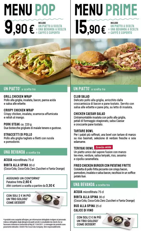 Volantino Roadhouse Restaurant a Parma | Menu pranzo | 2025-11-07T00:00:00.000Z - 2025-11-30T00:00:00.000Z