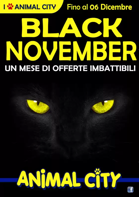 Volantino Animal City | Offerte Animal City | 2025-11-01T00:00:00.000Z - 2025-12-06T00:00:00.000Z