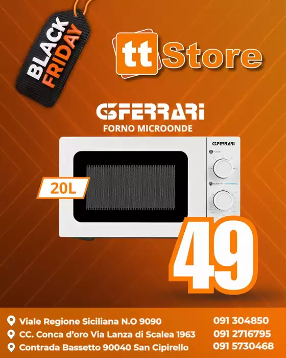 Volantino TT Store a Carpenedolo | Black Friday | 2025-11-10T00:00:00.000Z - 2025-11-30T00:00:00.000Z