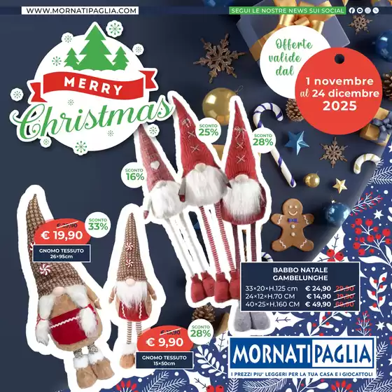 Volantino Mornati Paglia a Torino | Merry christmas | 2025-11-10T00:00:00.000Z - 2025-12-24T00:00:00.000Z