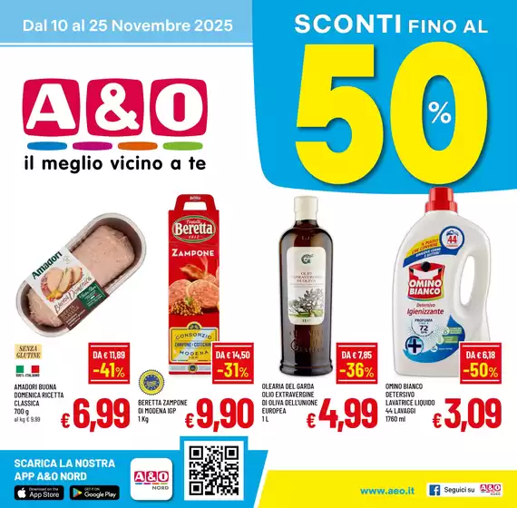 SCONTI FINO AL 50%