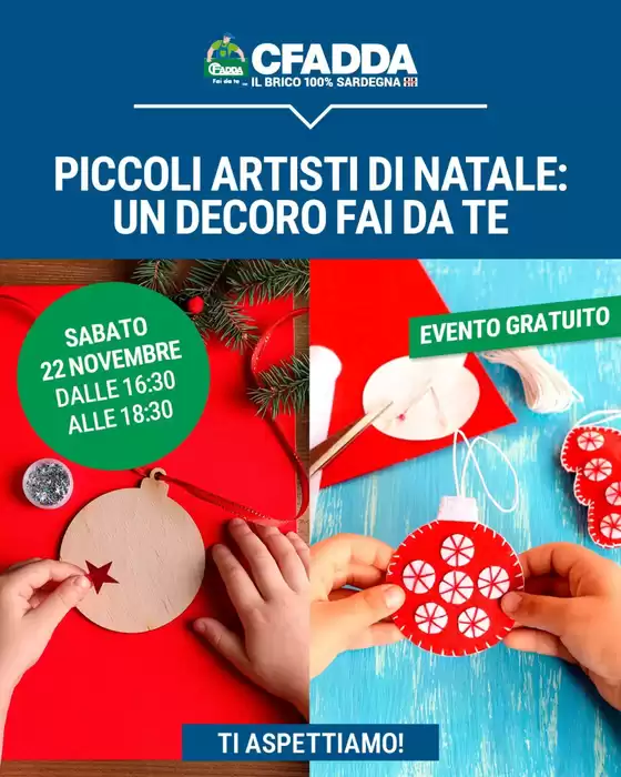 Volantino CFadda a Alfonsine | Sabato 22 Novembre | 2025-11-08T00:00:00.000Z - 2025-11-22T00:00:00.000Z