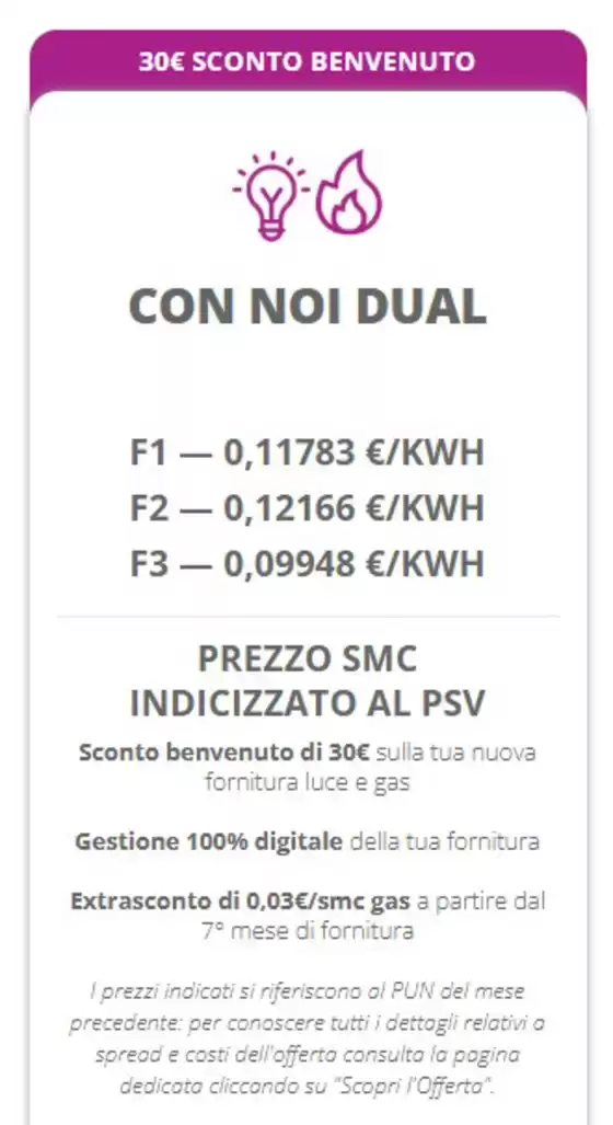 Volantino Nuovenergie | Offerte luce e gas | 2025-11-10T00:00:00.000Z - 2025-11-30T00:00:00.000Z
